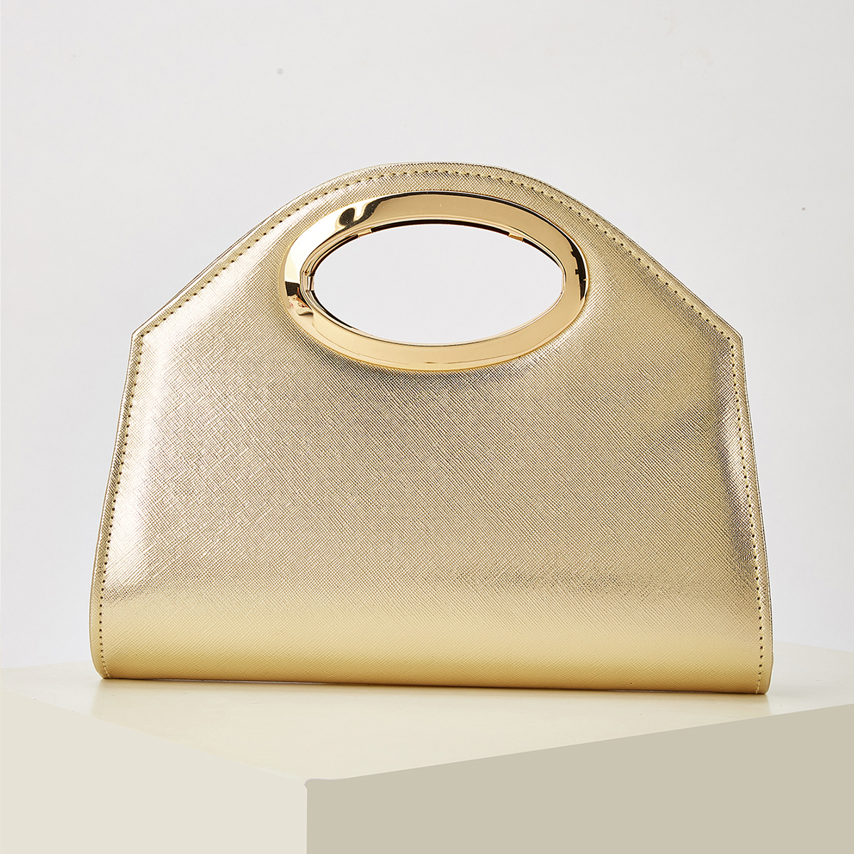 Luxury Bags Gold - Women's Evening Bag, Gold Color, Noble,
