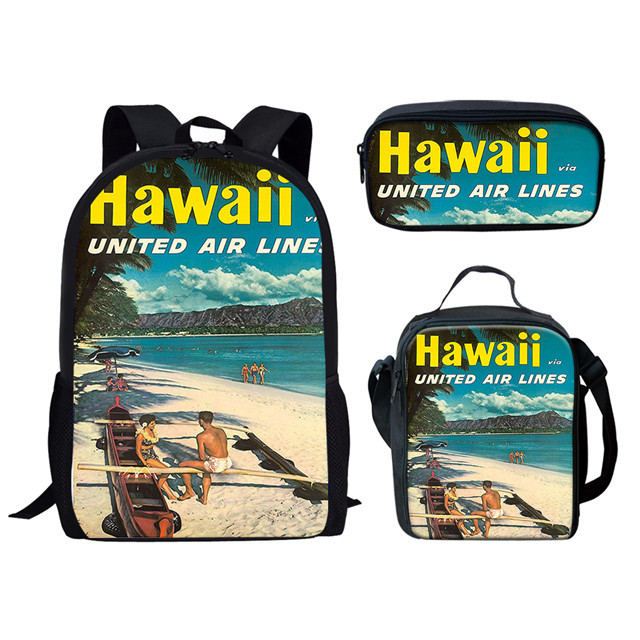 Luxury Bags Hawaii - Luxury Youthful Hawaii Island Scenery 3D