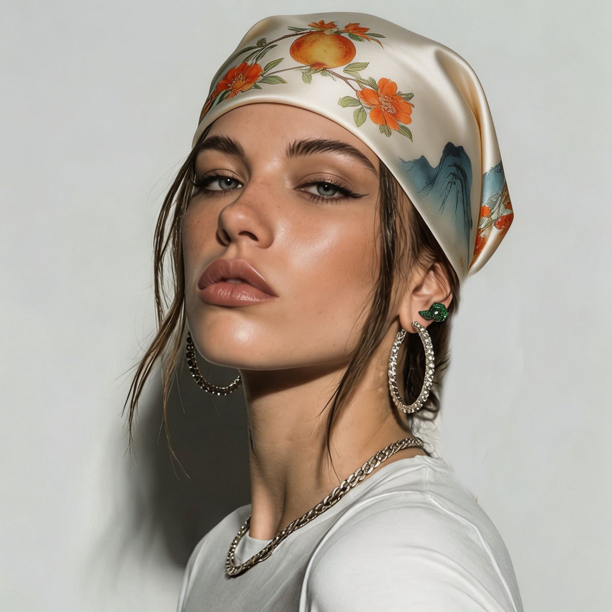Luxury Bags From China - 100% Pure Silk Square Scarf Women