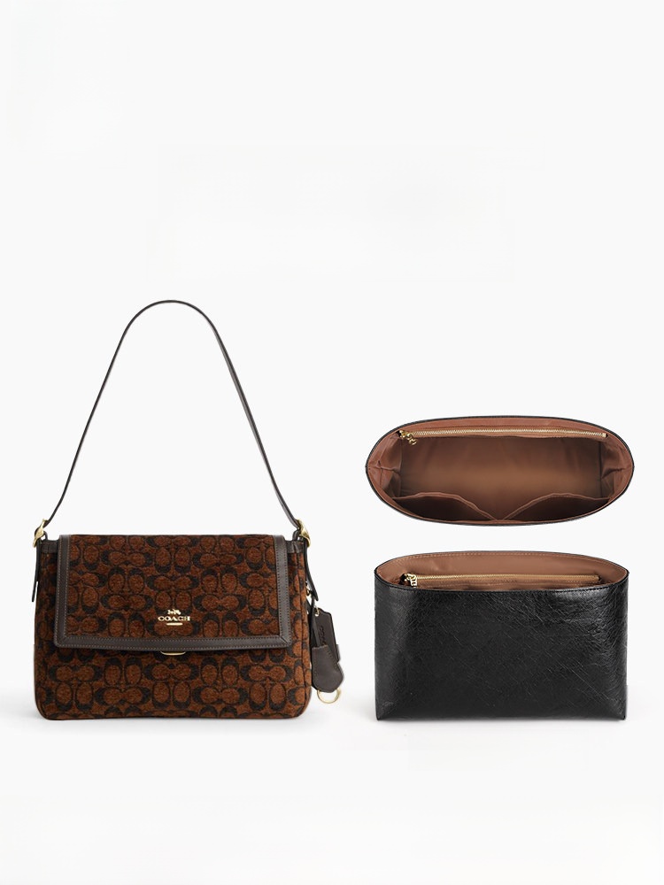 Luxury Bags Medium Size - DuPont Paper Inner Liner Truffle Brown
