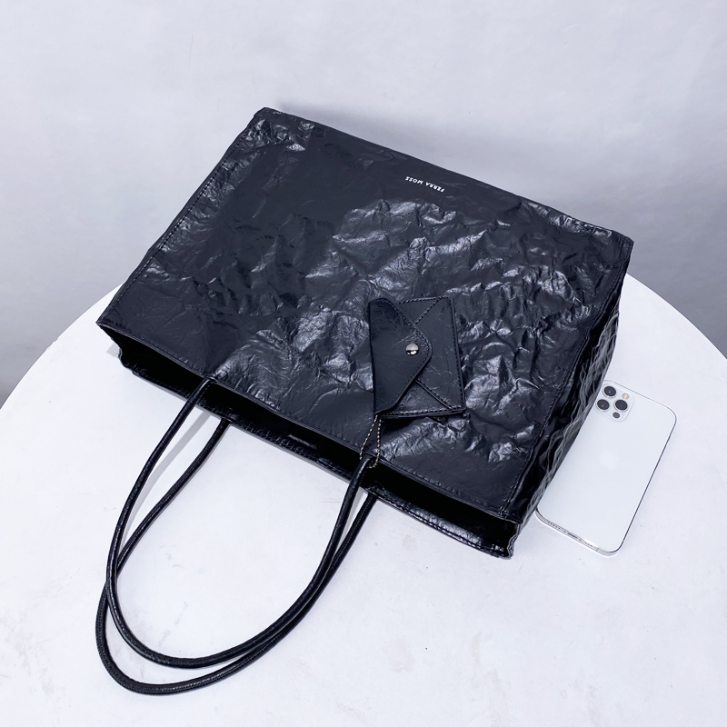 Korean Casual Kraft Paper Tote - Luxury Bags Vendor 리뷰 및 가격