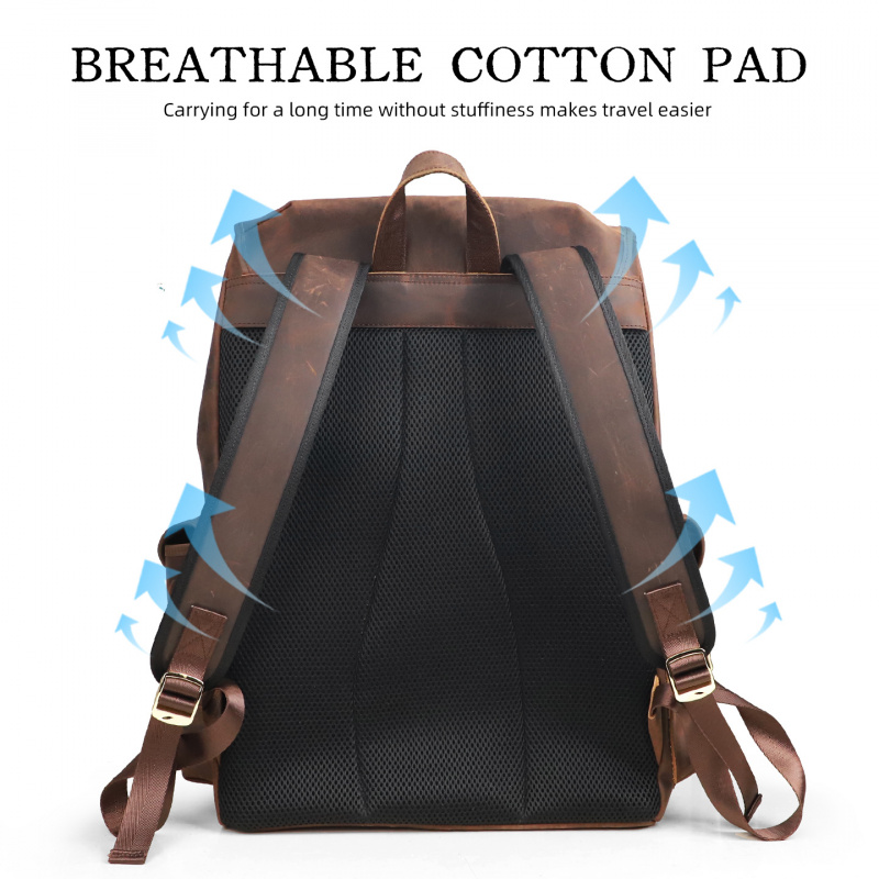 New Arrivals Leather Backpack  - Luxury Bags Vintage 리뷰 및 가격
