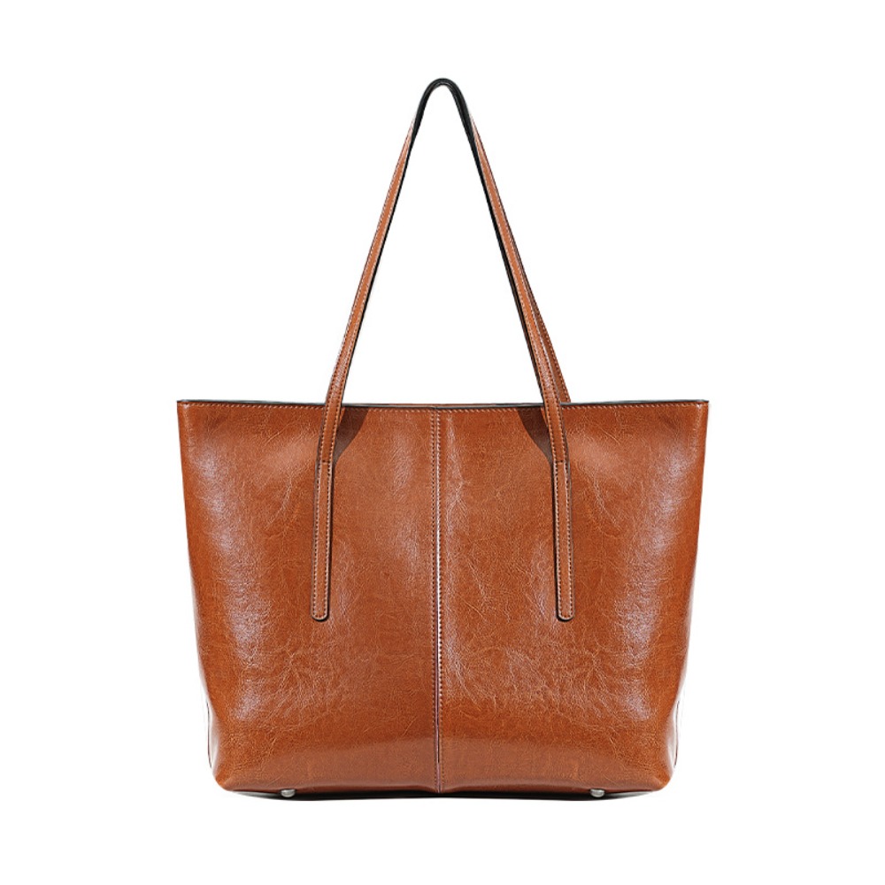 Oil Wax Cowhide Tote Bag Women - Luxury Bags Vintage 리뷰 및 가격
