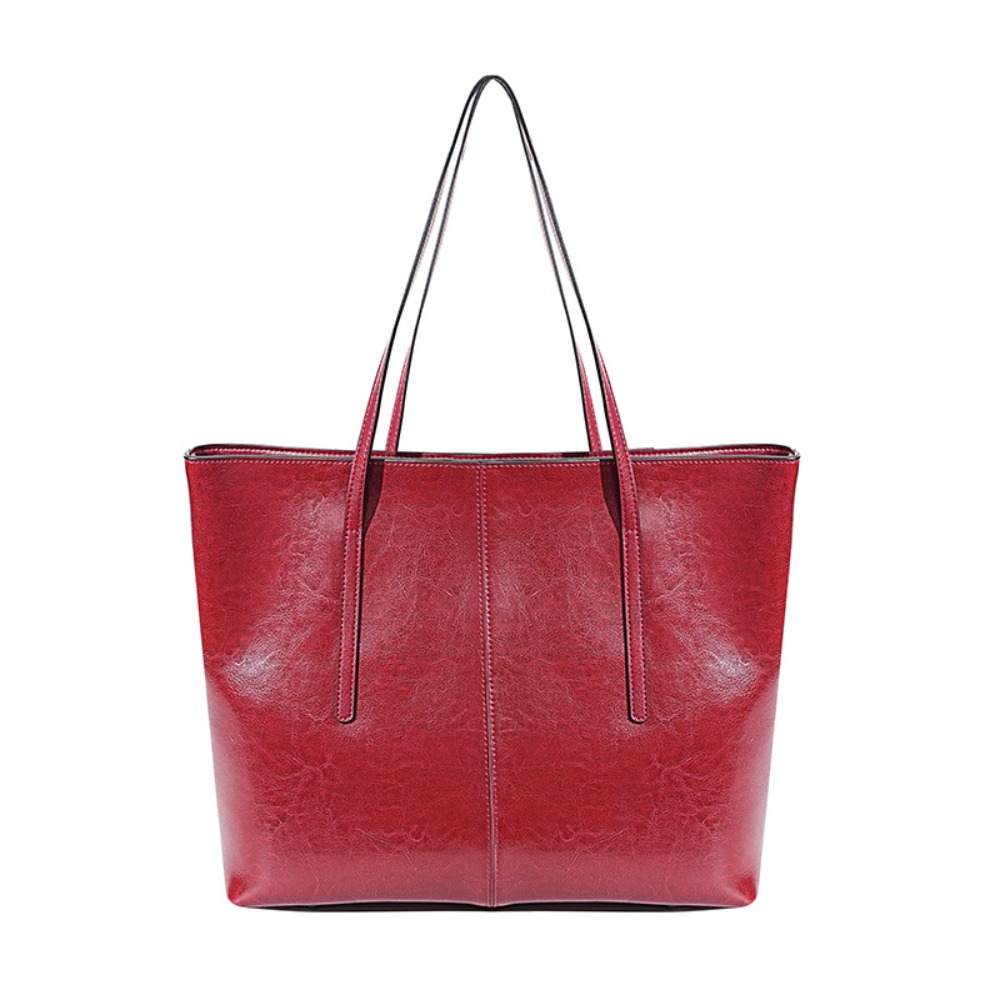 Oil Wax Cowhide Tote Bag Women - Luxury Bags Vintage 리뷰 및 가격