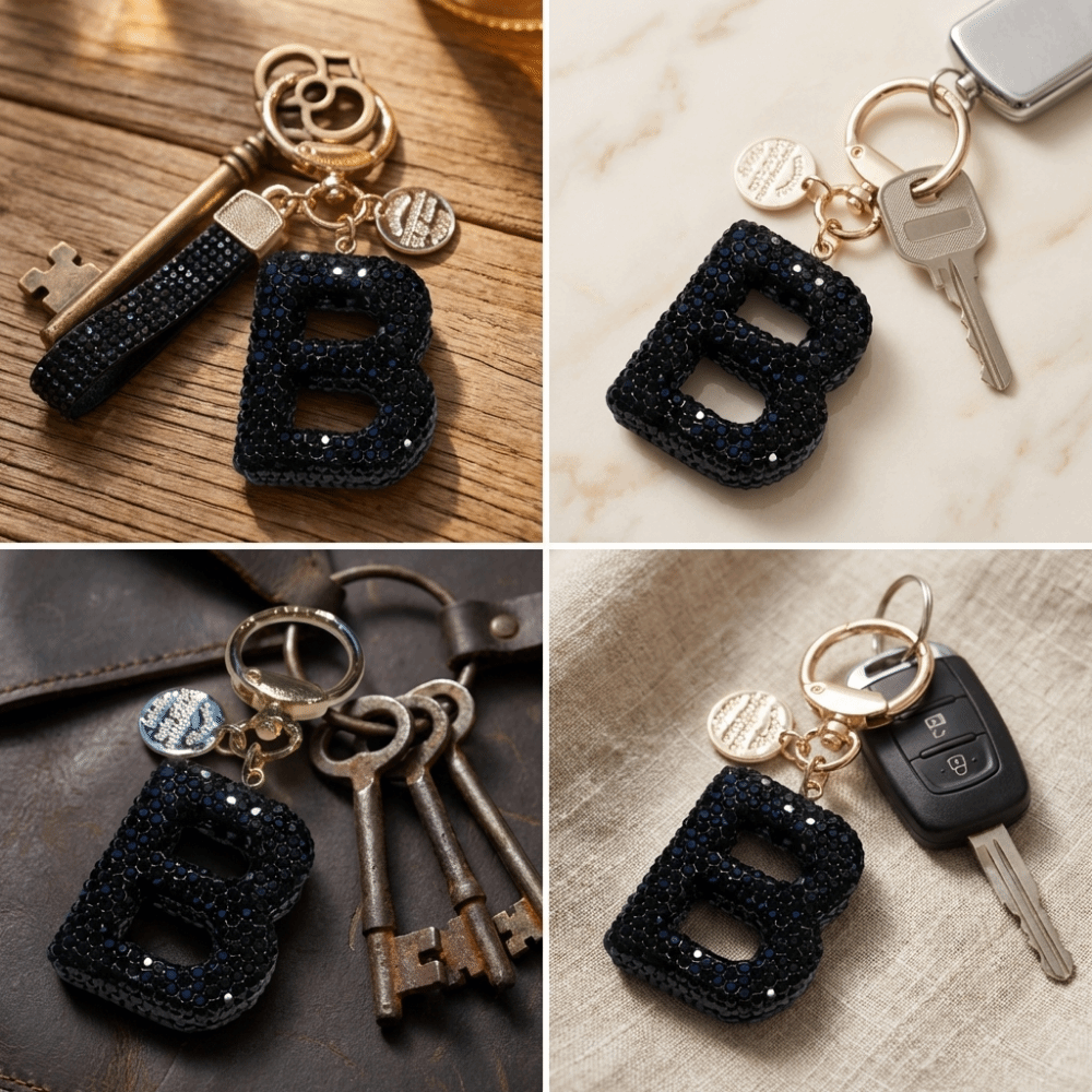 Gifts Lucky Charm Letter Key C - Luxury Bags Yellow 리뷰 및 가격