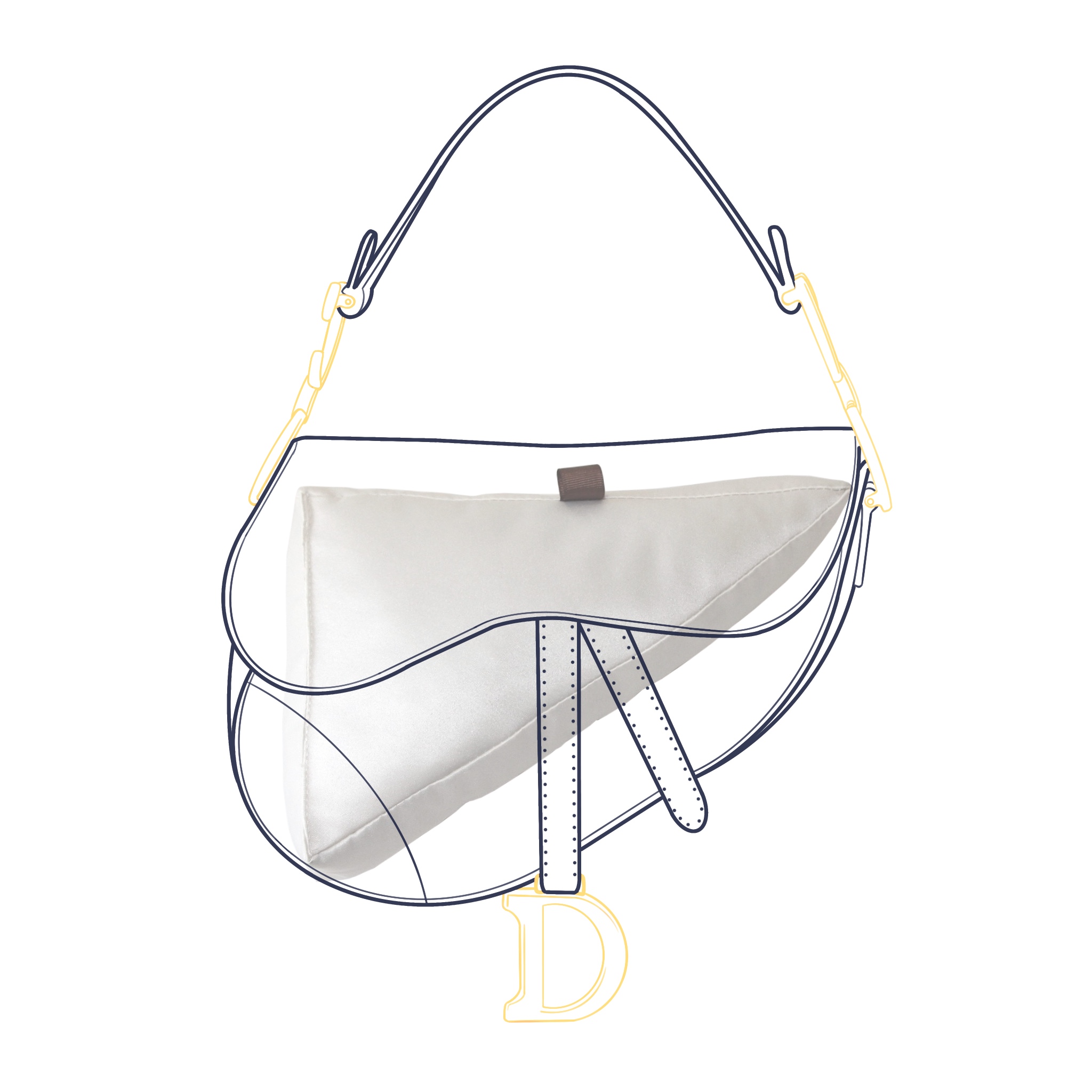 Fit For Saddle Bag Luxury Hand - Luxury Bags Dior 리뷰 및 가격