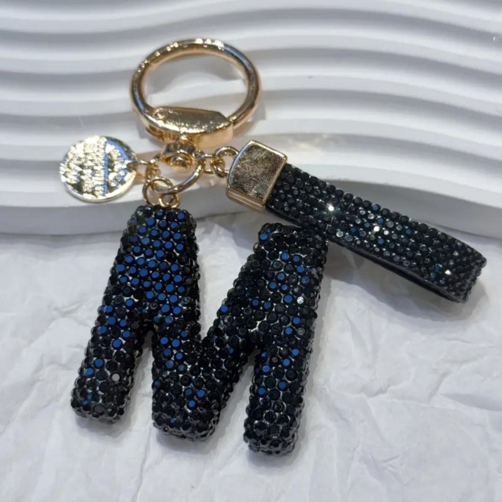 Lucky Charm Letter Key Chain L - Luxury Bags Yellow 리뷰 및 가격