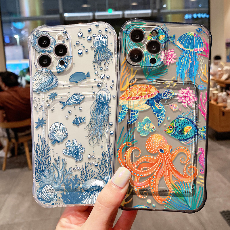 Ocean Animal Card Holder Walle - Luxury Bags In Store 리뷰 및 가격
