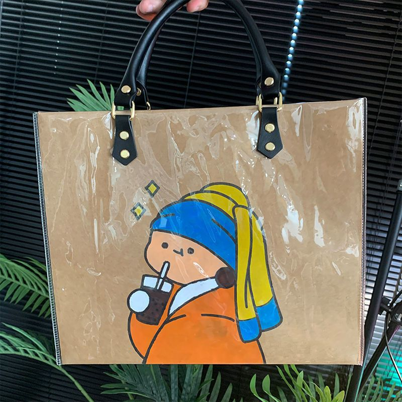 Calligraphy Paper Bag with Lea - Luxury Bags Hand Painted 리뷰 및 가격