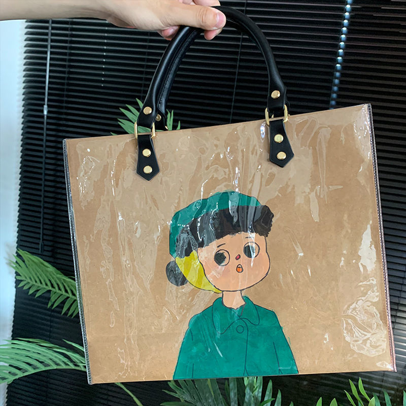 Calligraphy Paper Bag with Lea - Luxury Bags Hand Painted 리뷰 및 가격