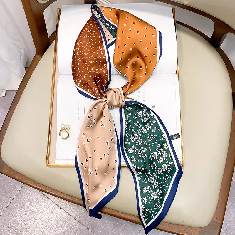 Design Print Skinny Scarf Plai - Luxury Bags Expensive 리뷰 및 가격