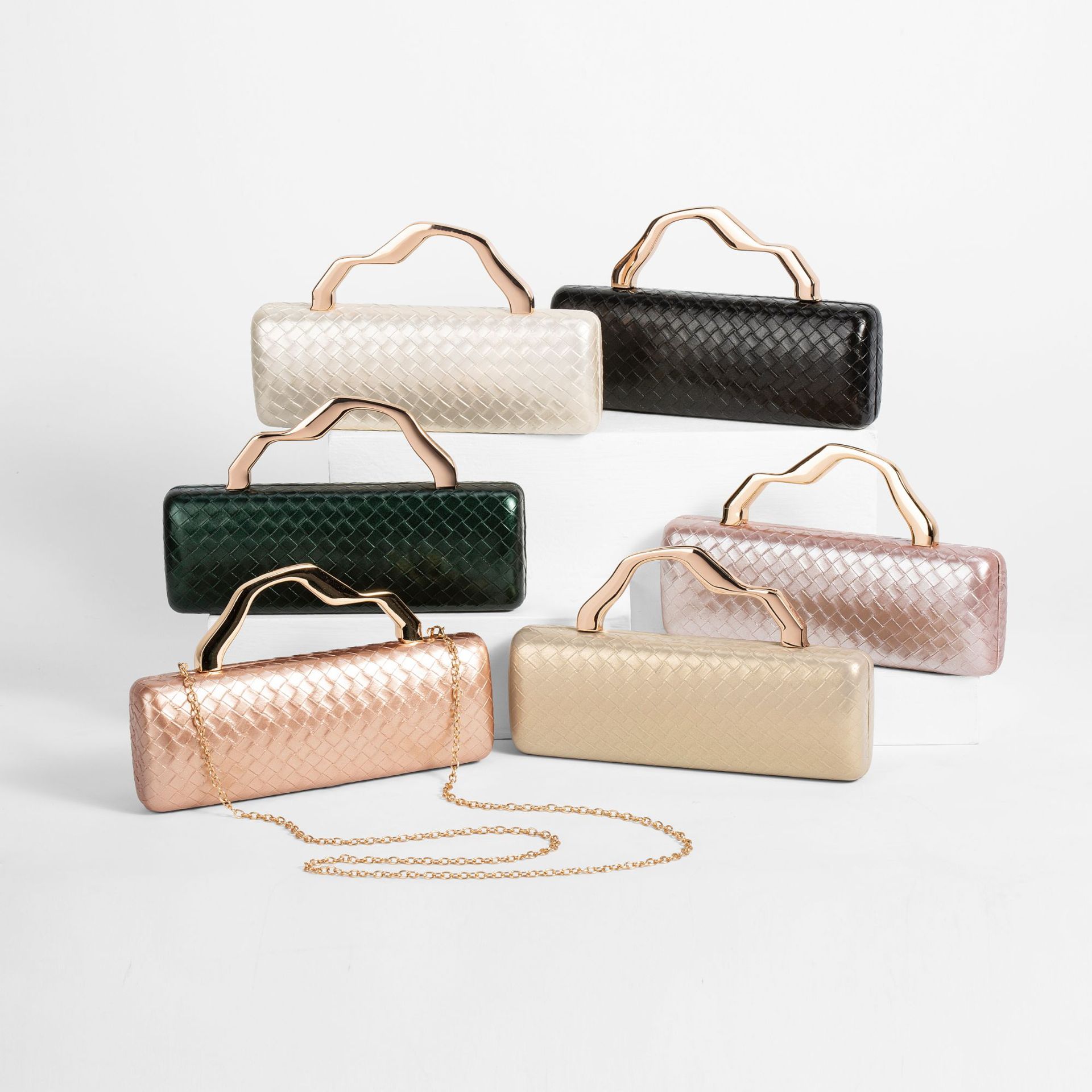 Pu Leather Crossbody Evening N - Luxury Bags Gold 리뷰 및 가격