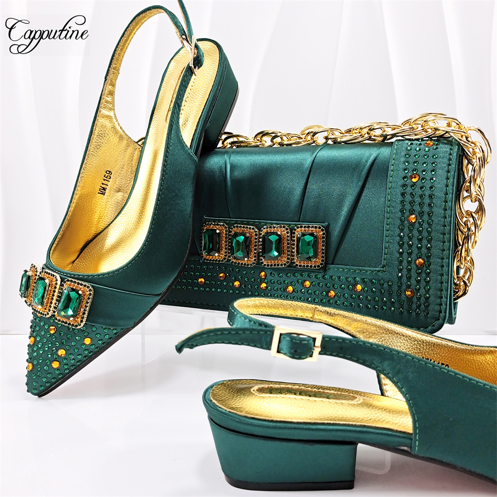 Peach Women Shoes And Bag Set  - Luxury Bags Medium Size 리뷰 및 가격