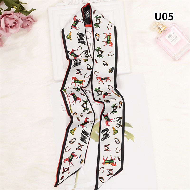 Horse Plaid Skinny Scarf Women - Luxury Bags For Women Brands 리뷰 및 가격