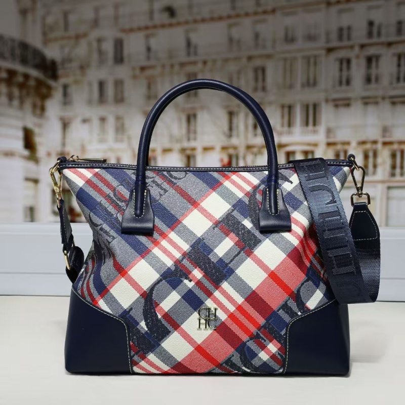 CH Luxury Plaid Women's Tote B - Luxury Bags Gold 리뷰 및 가격