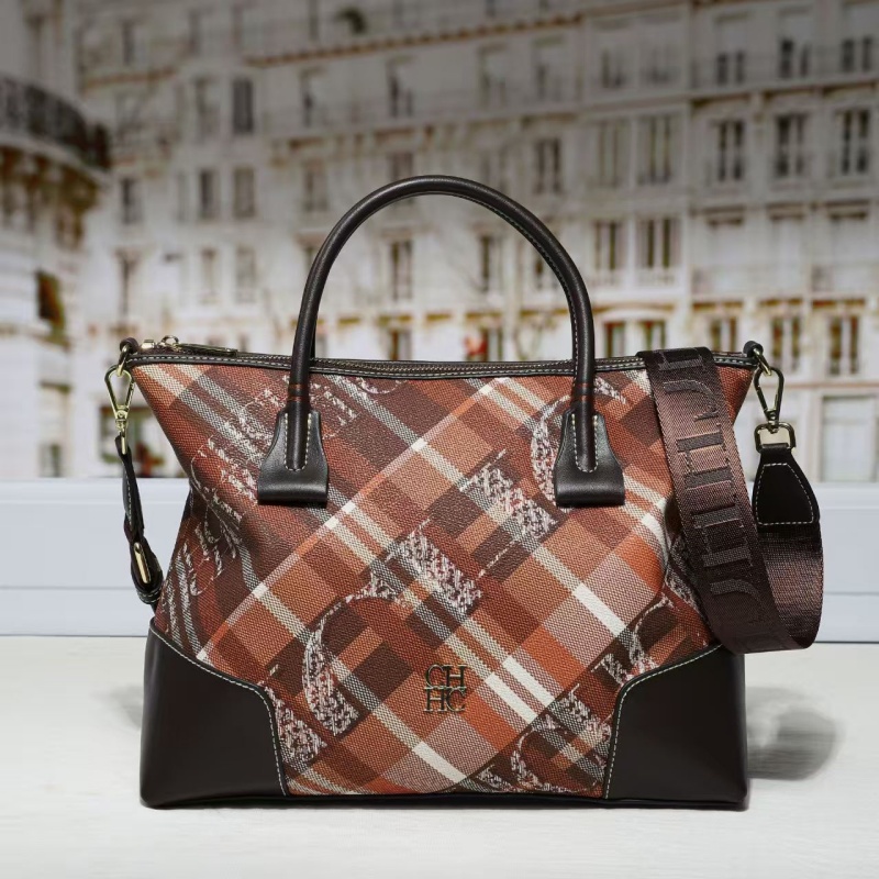 CH Luxury Plaid Women's Tote B - Luxury Bags Gold 리뷰 및 가격