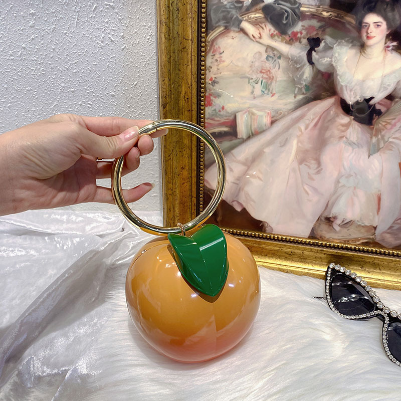 New Yellow Peach Design Women  - Luxury Bags Yellow 리뷰 및 가격