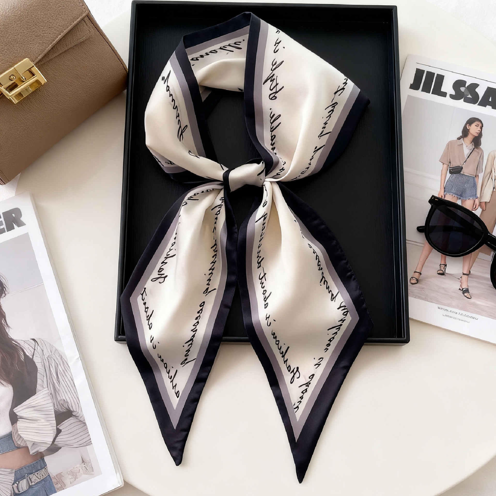 Luxury Long Neckerchief Skinny - Luxury Bags Expensive 리뷰 및 가격