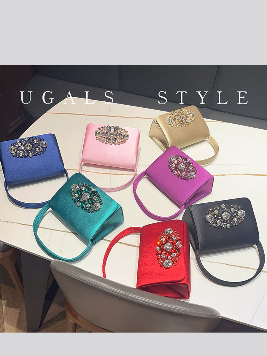 UGALS Luxury Satin Diamond Gem - Luxury Bags For Young Women 리뷰 및 가격