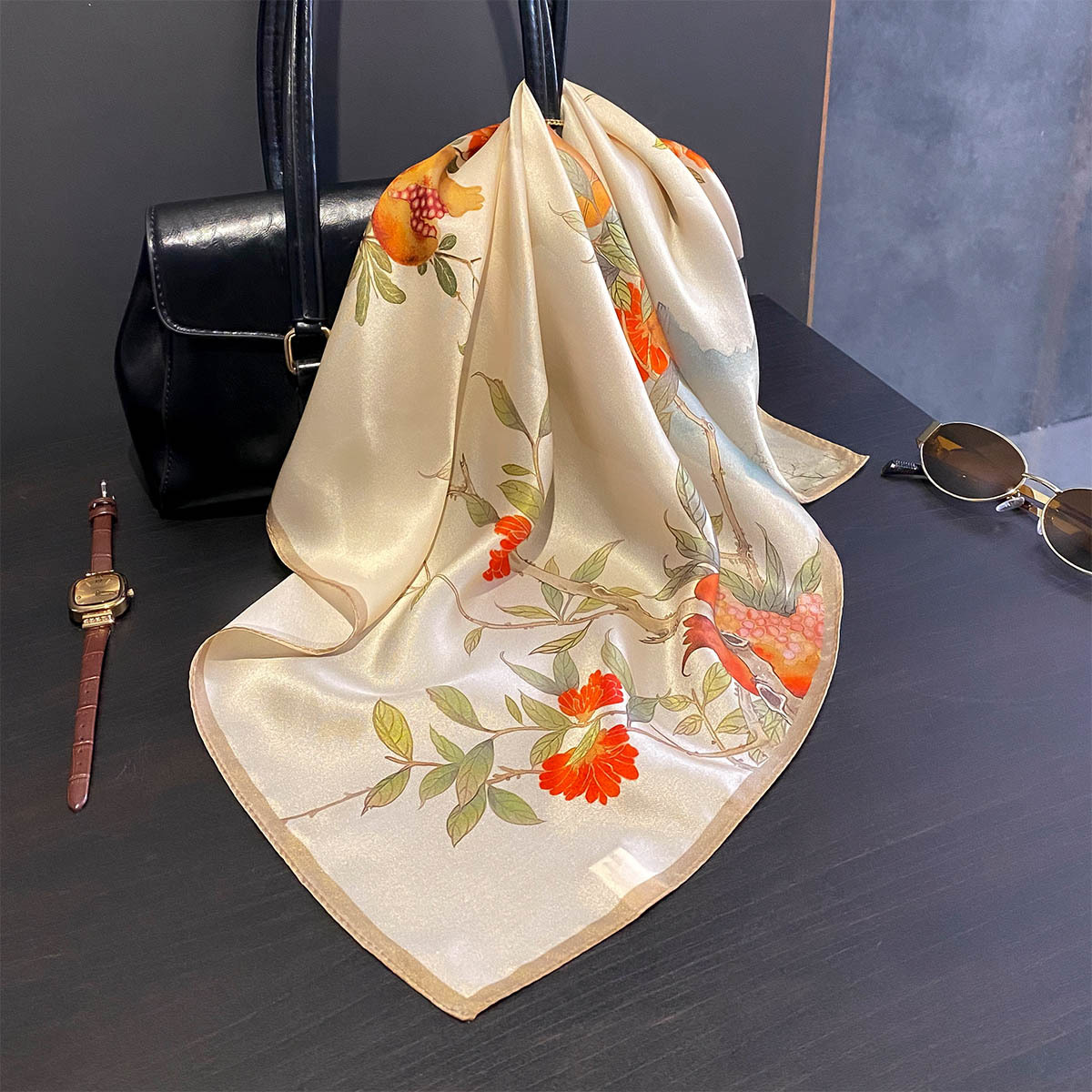 100% Pure Silk Square Scarf Wo - Luxury Bags From China 리뷰 및 가격