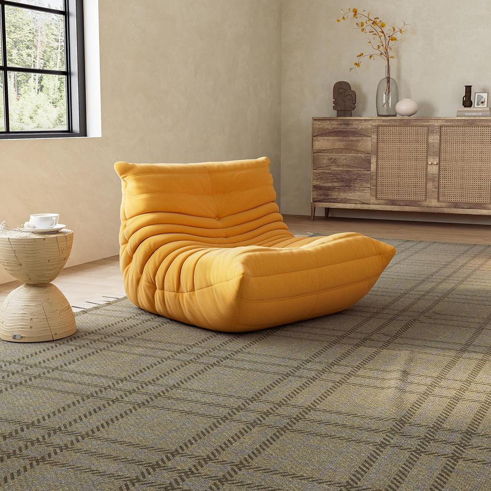 Luxury Bean Bag Chair with Yel - Luxury Bags Yellow 리뷰 및 가격