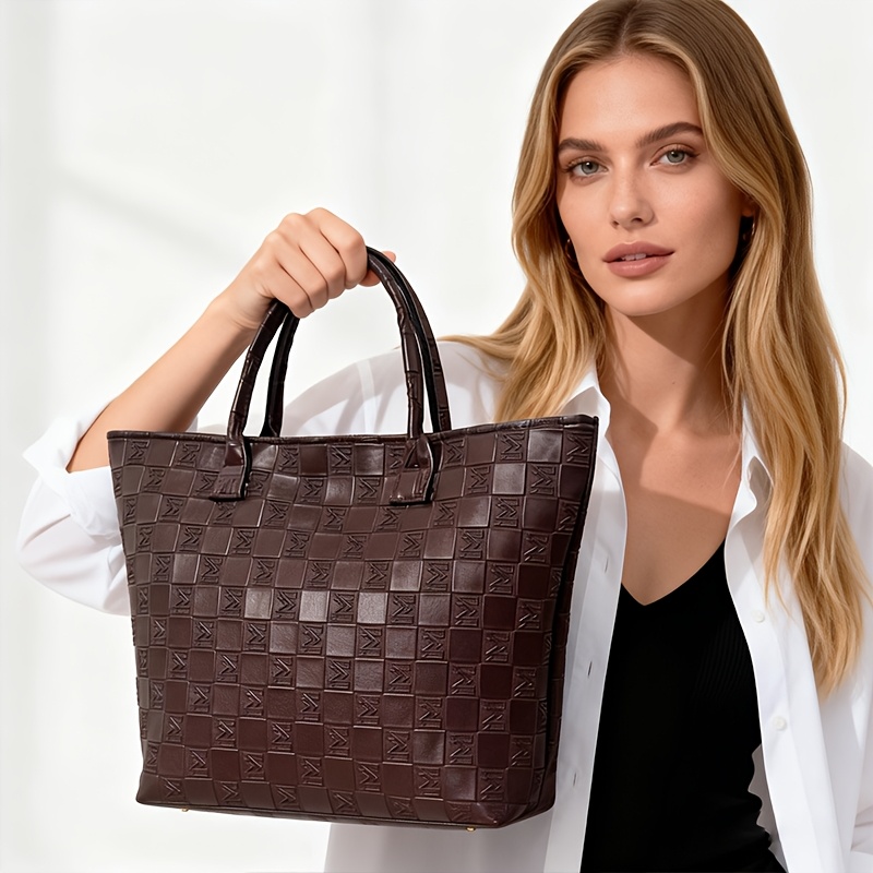 Light Luxury Deep Brown Quilte - Luxury Bags Vintage 리뷰 및 가격