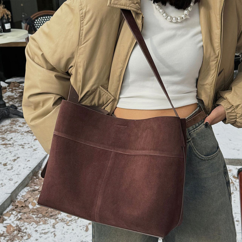 Korean Genuine Leather Tote Ba - Luxury Bags Vintage 리뷰 및 가격