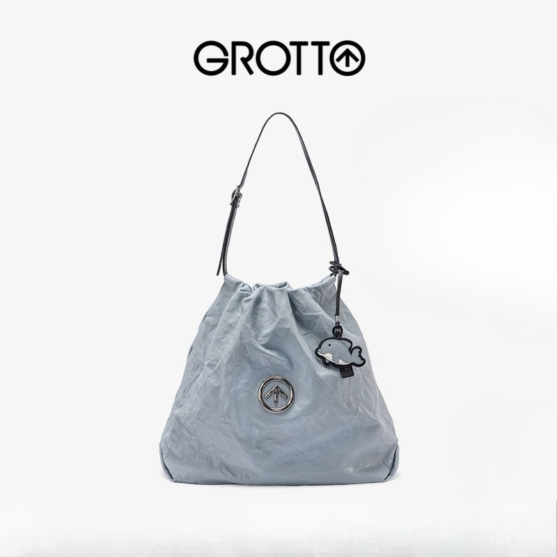 GROTTO Fashion 2025 New Genuin - Luxury Bags Medium Size 리뷰 및 가격