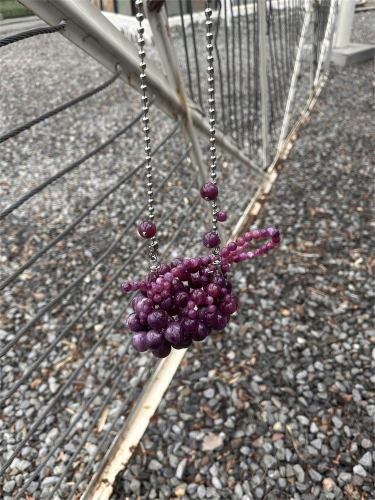 Girls Mini Purple Beaded  Clut - Luxury Bags Girls 리뷰 및 가격