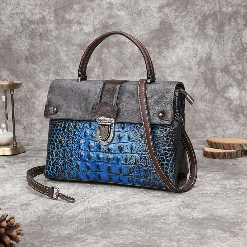 Johnature Retro Alligator Patt - Luxury Bags Hand Painted 리뷰 및 가격
