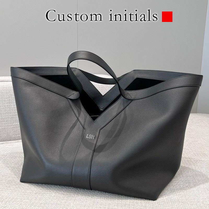 Custom Initials Oversize Tote  - Luxury Bags Vintage 리뷰 및 가격