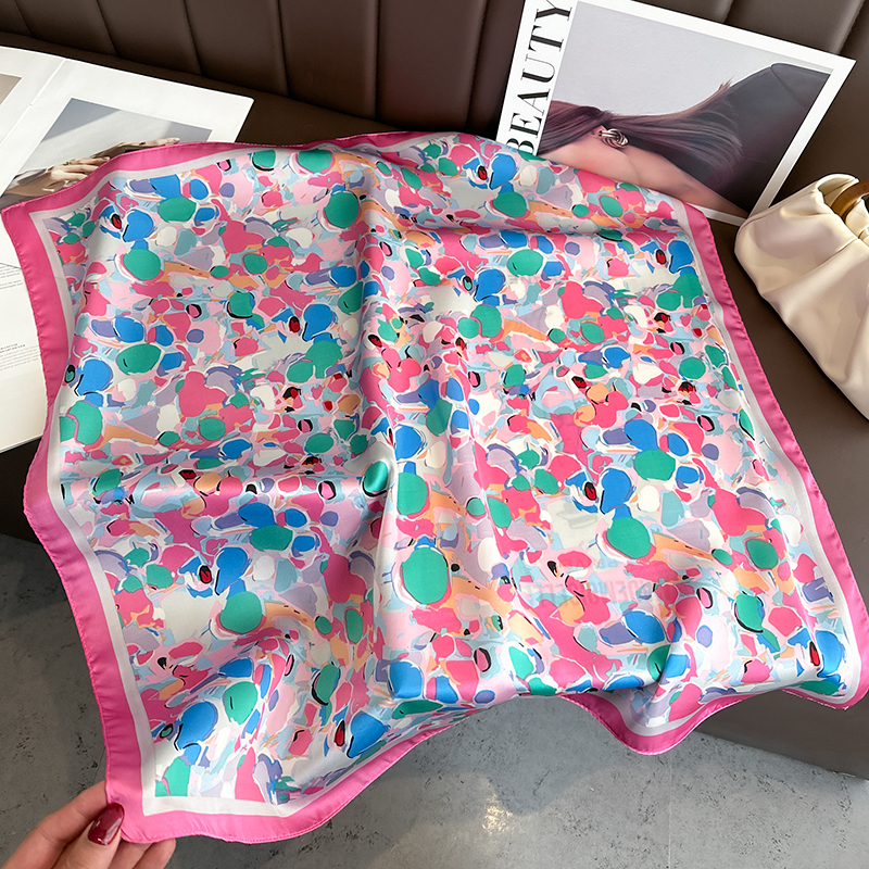 Luxury Floral Print Square Sil - Luxury Bags Expensive 리뷰 및 가격