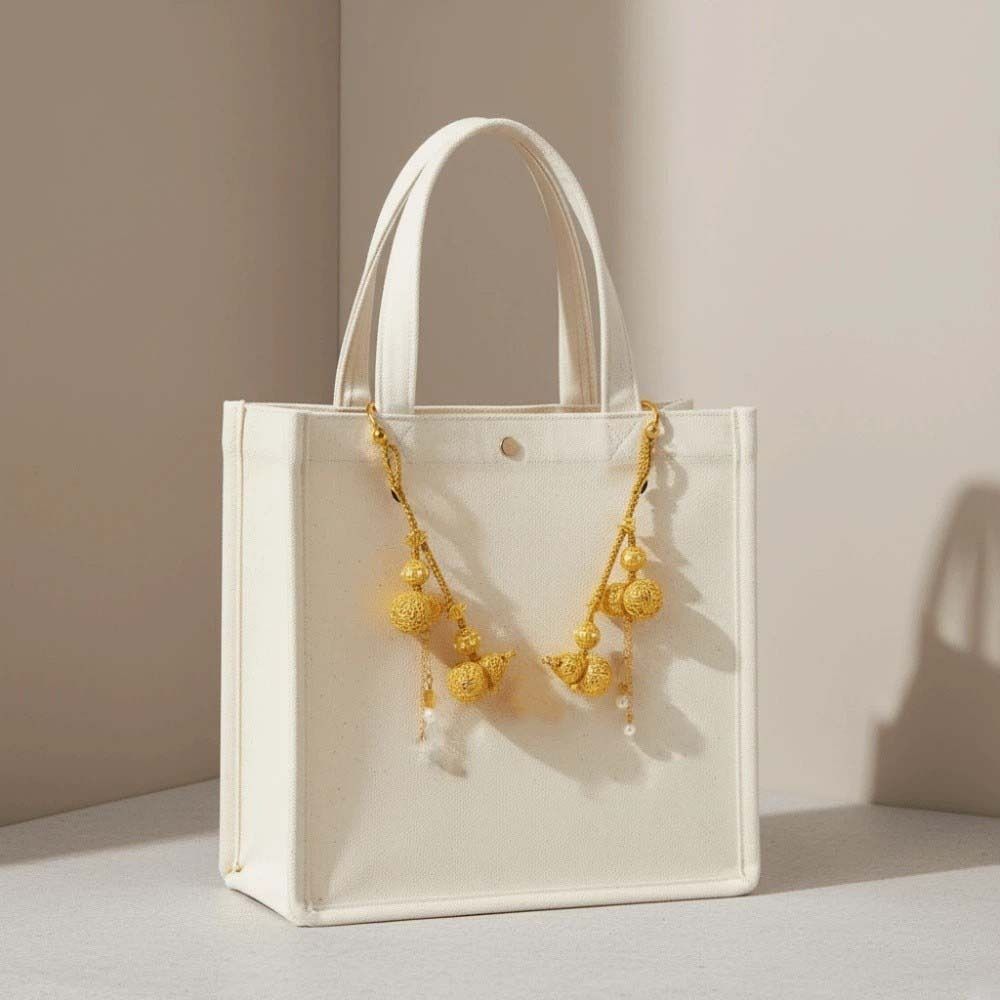 Luxury Hollow Gourd Pendant Hi - Luxury Bags Yellow 리뷰 및 가격