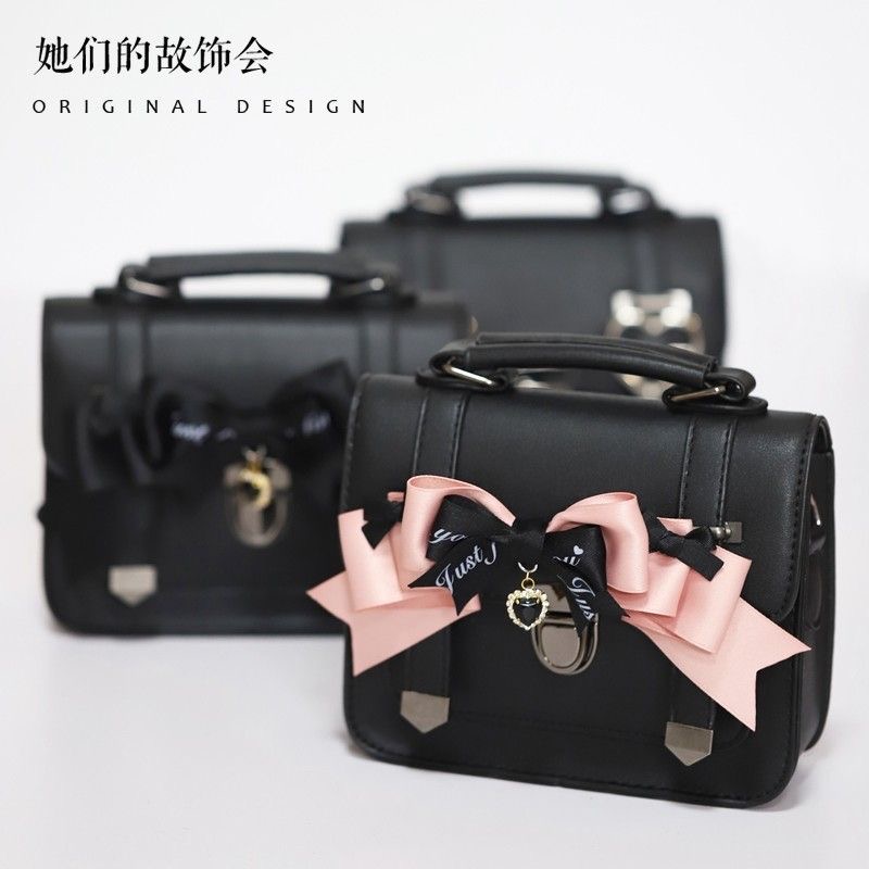 Buckle Shoulder Bag Lolita Bow - Luxury Bags For Young Women 리뷰 및 가격