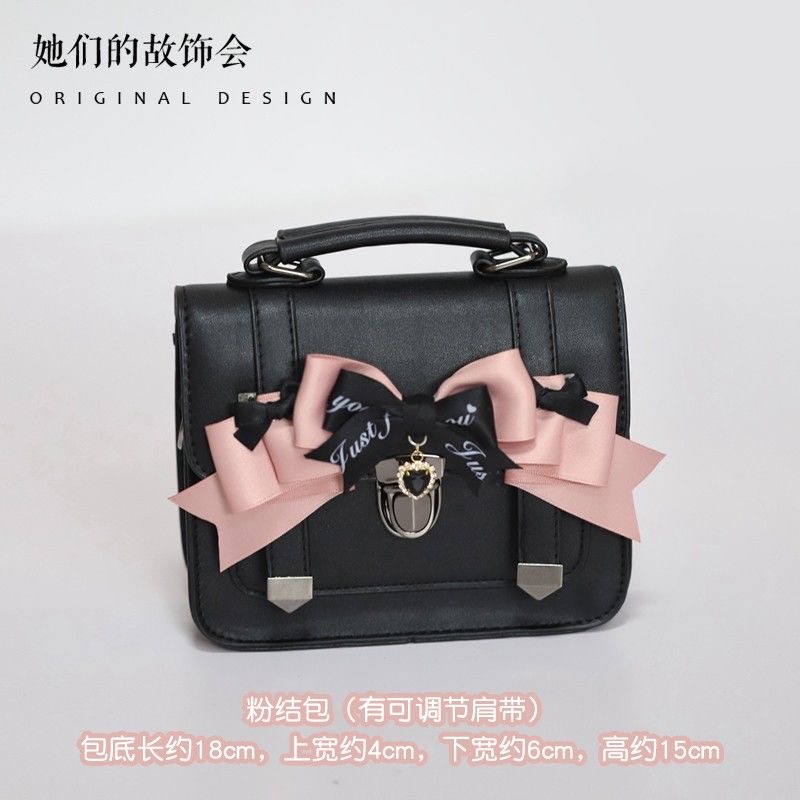Buckle Shoulder Bag Lolita Bow - Luxury Bags For Young Women 리뷰 및 가격
