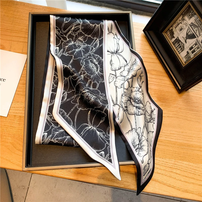 Luxury Long Silk Scarf Female  - Luxury Bags Expensive 리뷰 및 가격