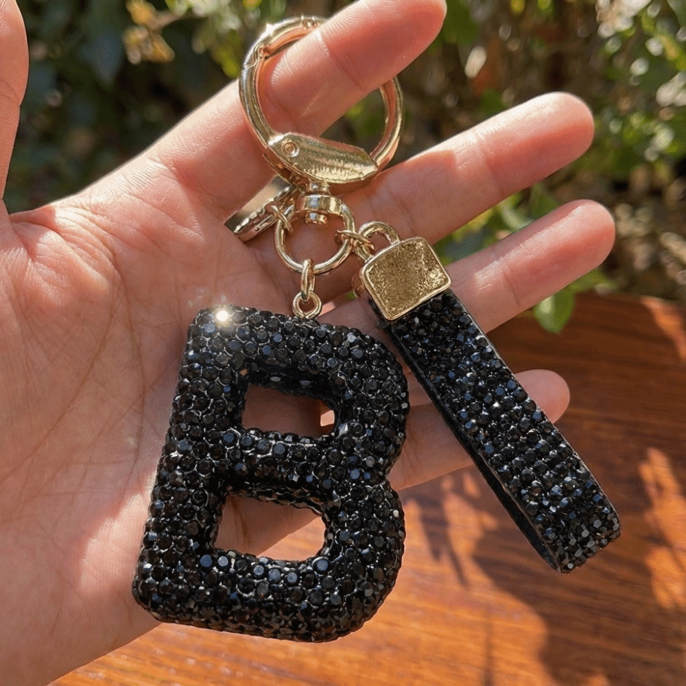 Lucky Charm Letter Key Chain S - Luxury Bags Yellow 리뷰 및 가격