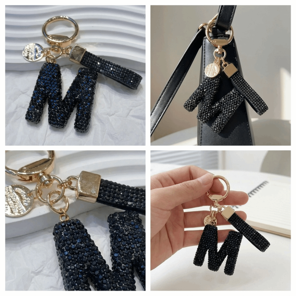 Lucky Charm Letter Key Chain S - Luxury Bags Yellow 리뷰 및 가격