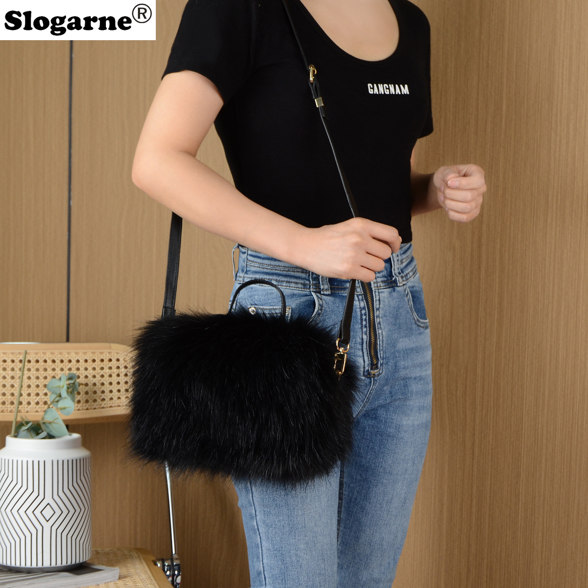 New High Quality Fox Fur Handb - Luxury Bags Girls 리뷰 및 가격