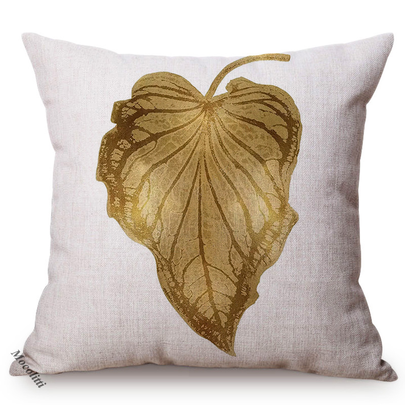 Golden Leaf Style Cotton Linen - Luxury Bags Hand Painted 리뷰 및 가격