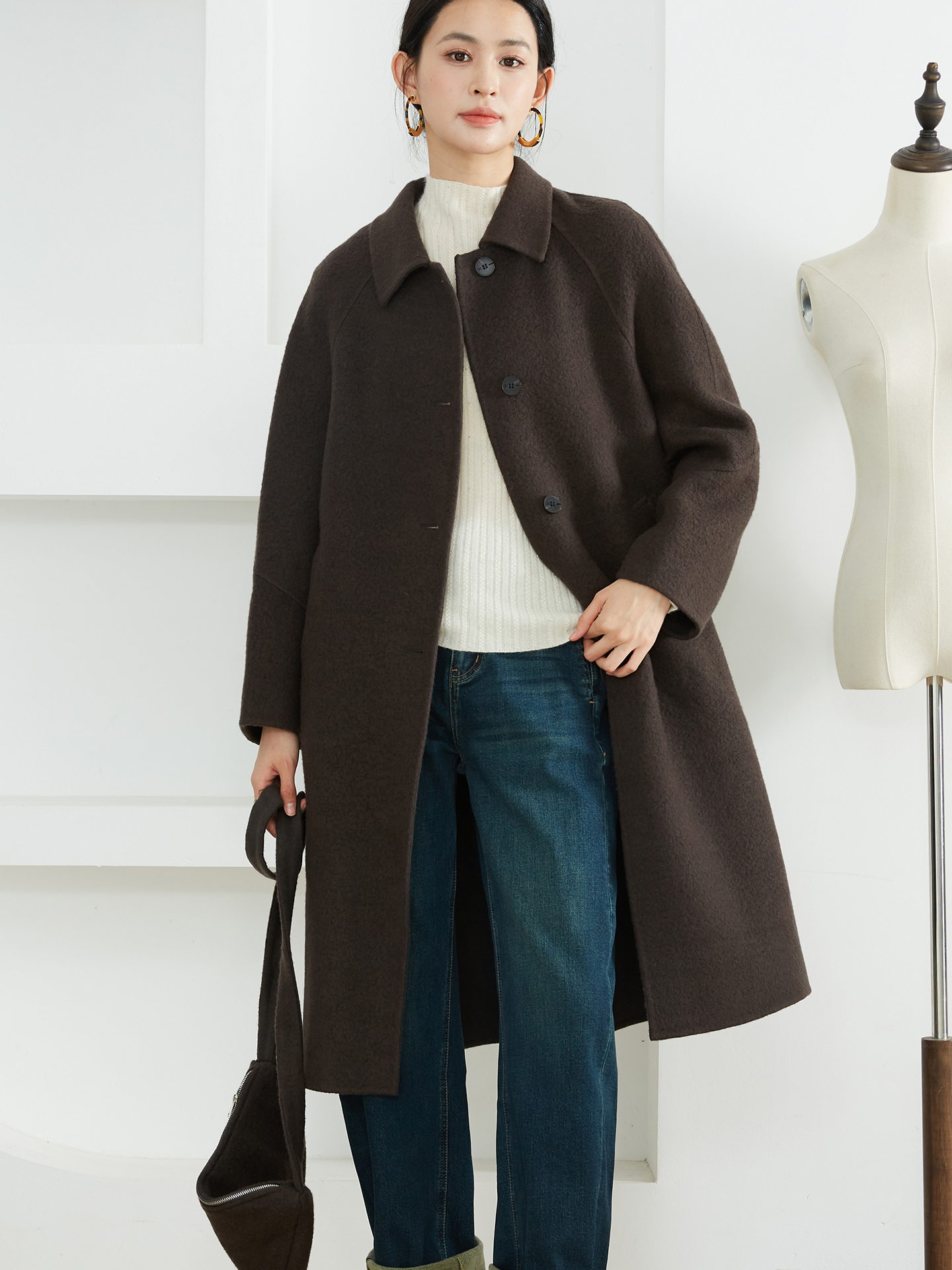 SILVIYE Luxury Wool Alpaca Lon - Luxury Bags For Young Women 리뷰 및 가격