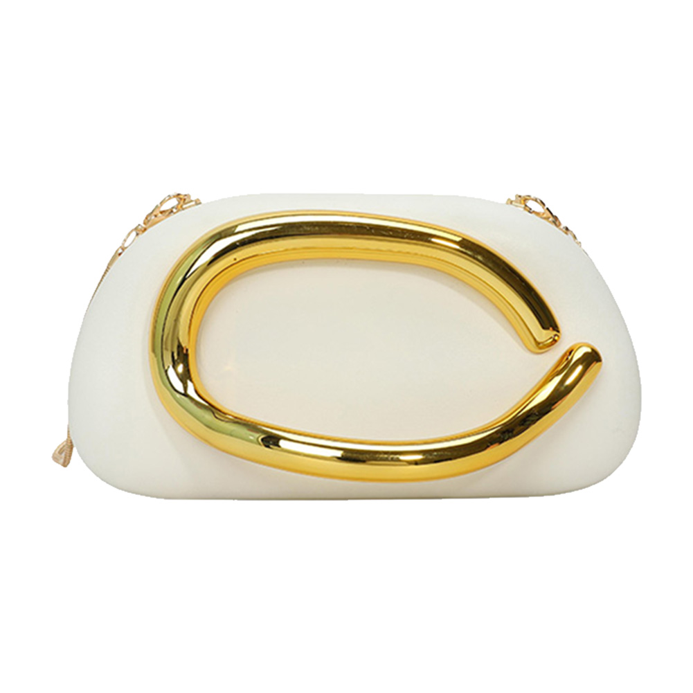Women PU Leather Metal Handle  - Luxury Bags Medium Size 리뷰 및 가격