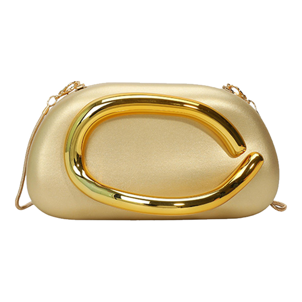 Women PU Leather Metal Handle  - Luxury Bags Medium Size 리뷰 및 가격