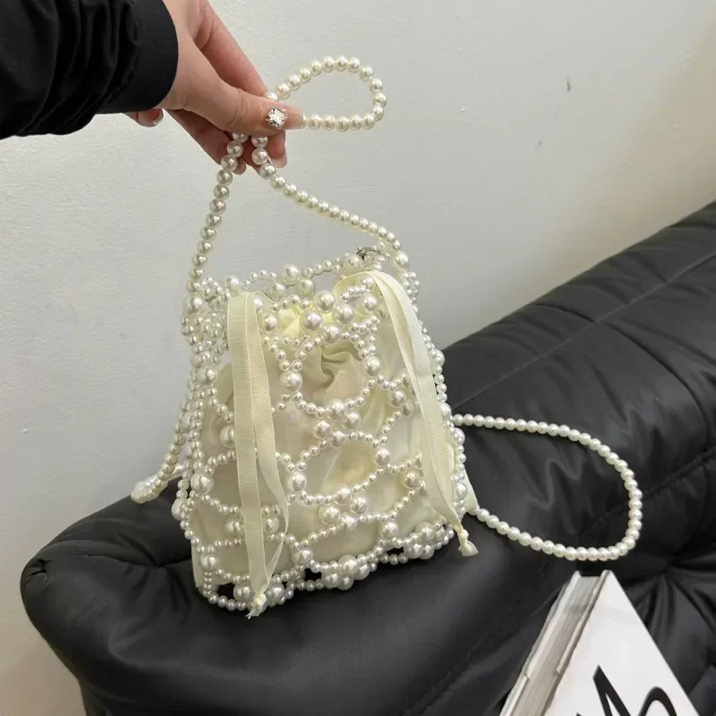 Fashion Beading Bucket Shoulde - Luxury Bags Sale 리뷰 및 가격
