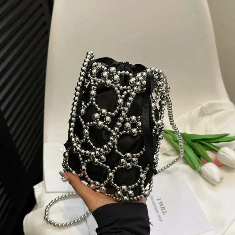 Fashion Beading Bucket Shoulde - Luxury Bags Sale 리뷰 및 가격