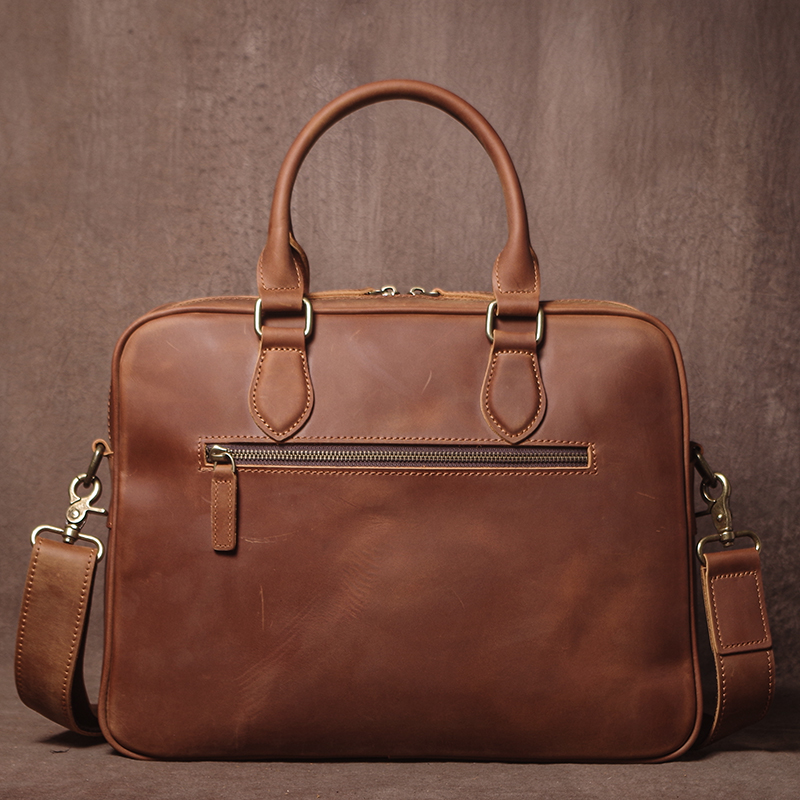 GURO Men Crazy Horse Cowhide B - Luxury Bags Vintage 리뷰 및 가격