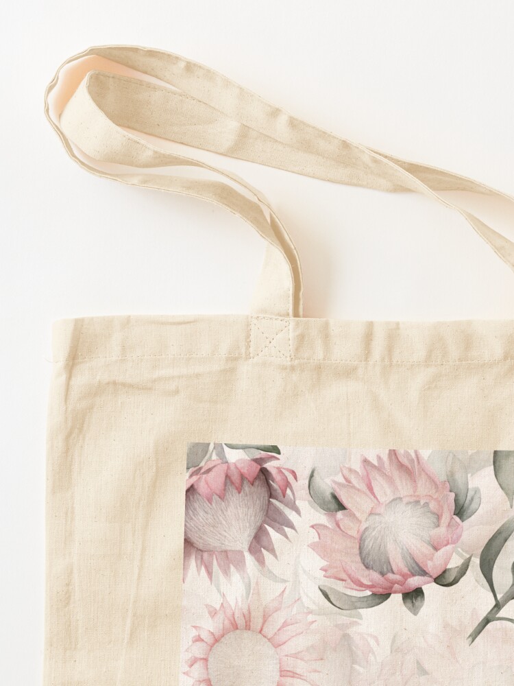 Hand Painted Protea Watercolor - Luxury Bags Hand Painted 리뷰 및 가격