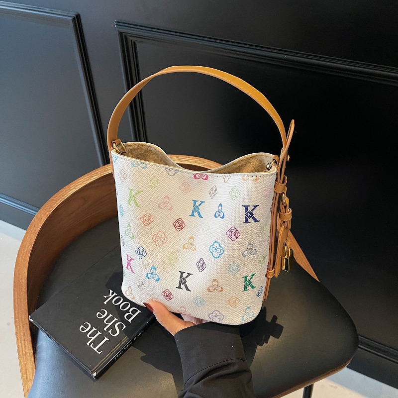 New retro fashion printed buck - Luxury Bags Sale 리뷰 및 가격