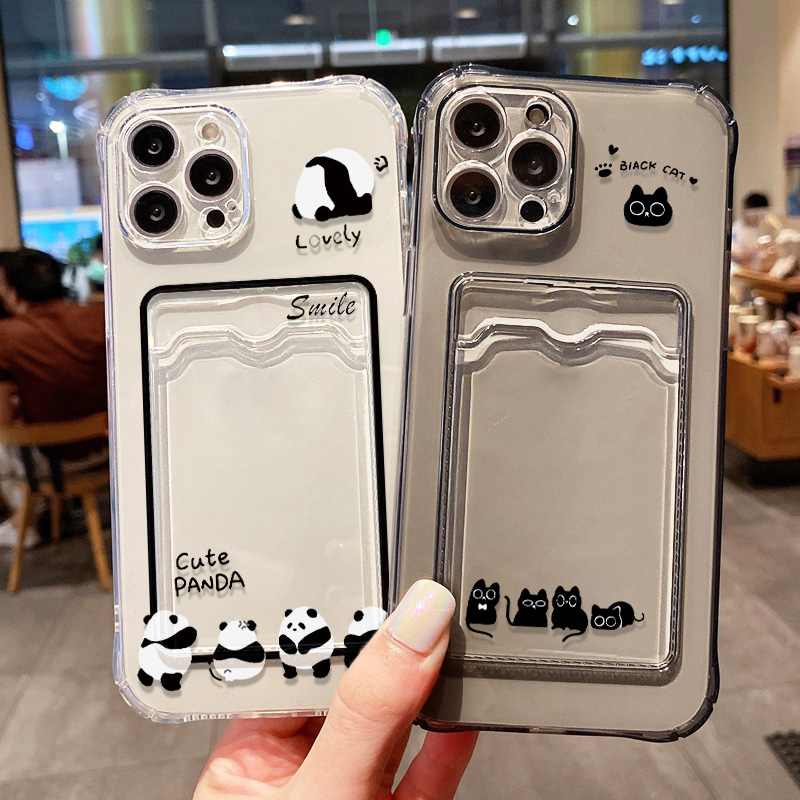 Cute Black Cat Card Holder Wal - Luxury Bags In Store 리뷰 및 가격