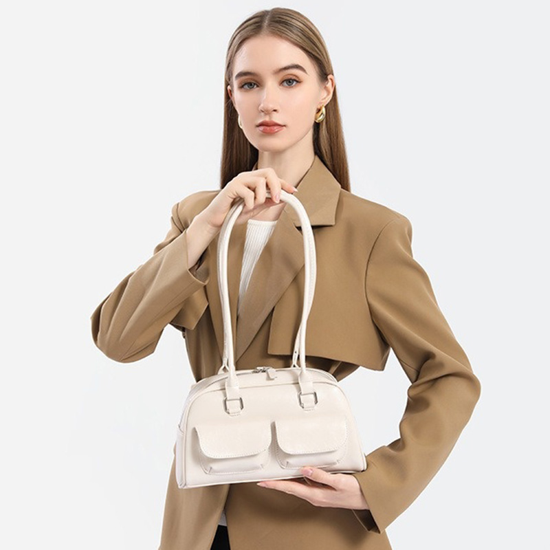 Lady Casual Versatile Solid Sh - Luxury Bags Girls 리뷰 및 가격